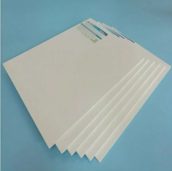 High Glossywaterproof Good Hardness Rigid White Large Colored PVC Foam Board & Sheet 4" X 8" Inch