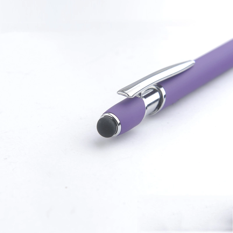 Pen Supplier Marketing Promotional Aluminum Bamboo Screen Stylus Metal Pen