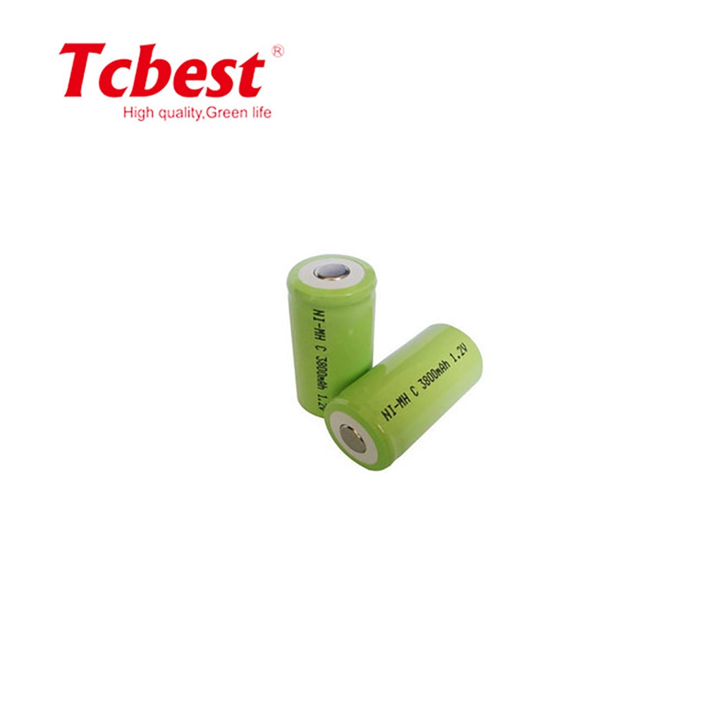 Precio de fabricación masiva de tipo 1,2 C Ni-MH tipo Ni-MH C Bateria baterias recargables de 4500mAh para E-Toys y reproductor de alta capacidad de batería Ni MH baterías actual