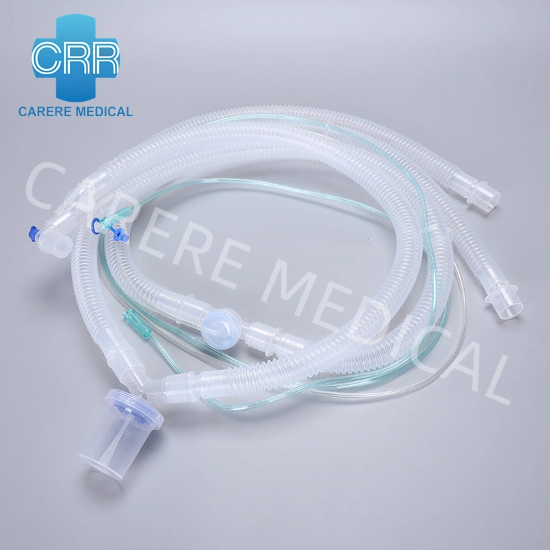 المعدات الطبية إمدادات المستشفى المعدات الطبية التنفس التنفس الاصطناعي القابل للإستهانة التخدير الطبي دائرة مقاومة لجلد الأسنان قابلة للتمديد ومتجعدة