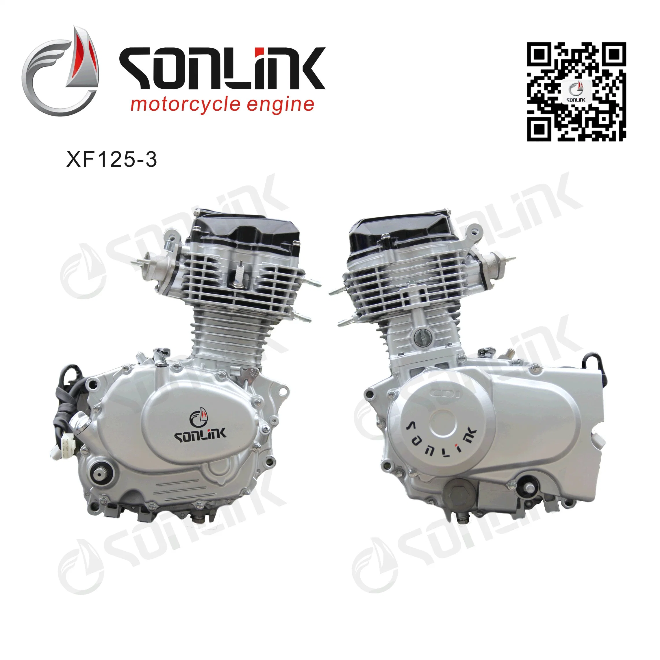 Sonlink Factory Direct Cg Modell Moto Motor Motorcycle Engine 125cc OEM