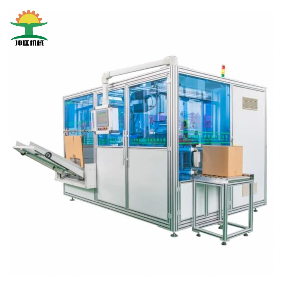 Auto Robot Drop Type Box Carton Case Packer System