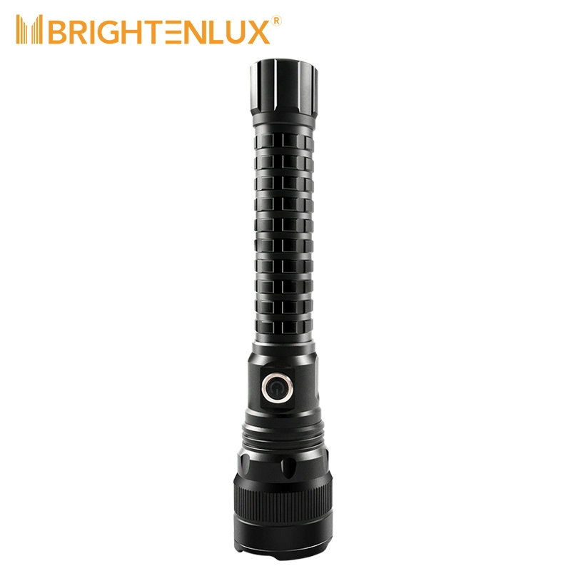 Brightenlux 5000 Lumens Best Bright Ipx4 Waterproof CREE Xhp70 5 Modes LED Tactical Flashlight with Power Bank