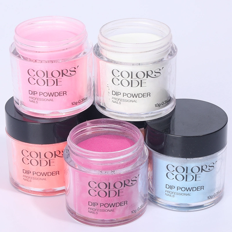 Luminous Colors Dipping Nail Powder for Acrylic Nail Extension Carving