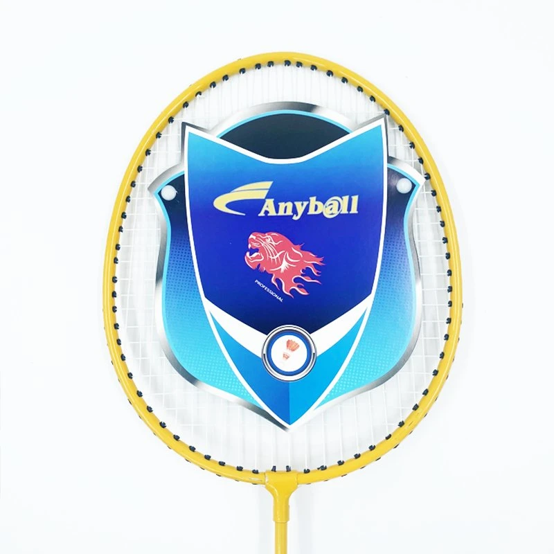 Good Quality Badminton Racket Alloy Training Badminton Racket Steel Badminton Racket