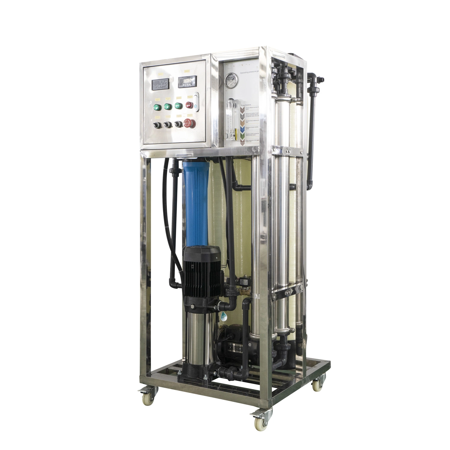 Compact Full-Featured Reverse Osmosis Equipment Industrial Water Purifier