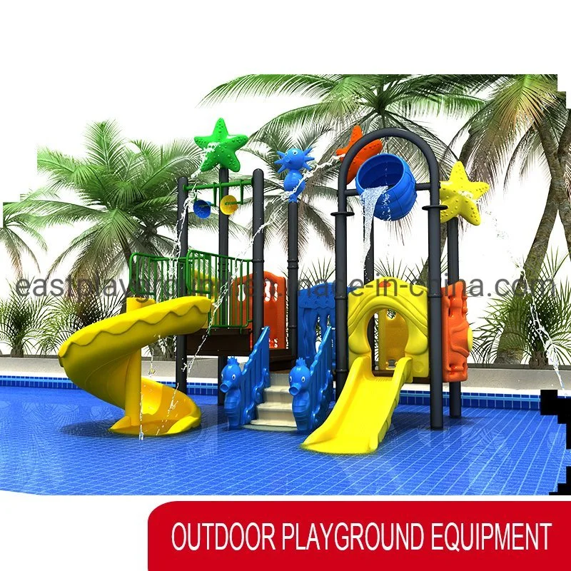 Outdoor New Swimming Pool Kids Public Plastic Water Slide Playground