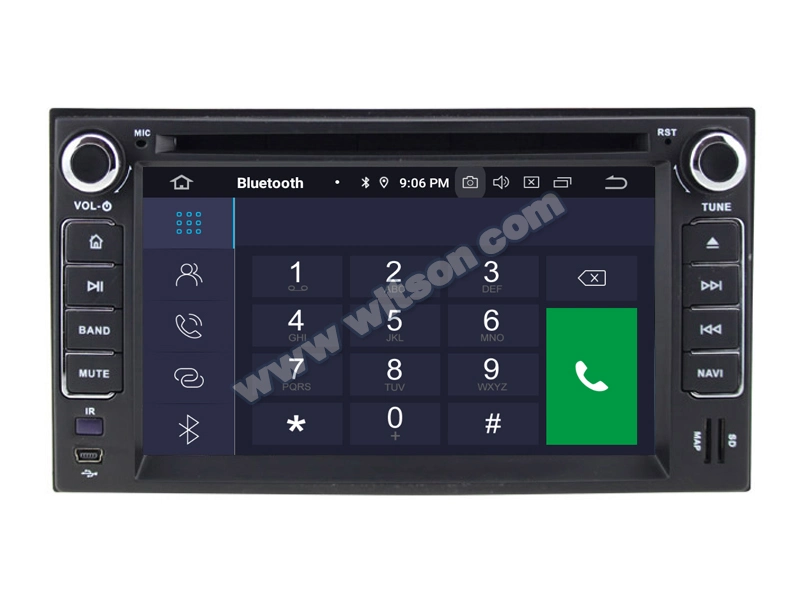 Radio de voiture Android 10 de Witson lecteur Bluetooth pour KIA Cerato Sportage Sorento Spectra Audio véhicule GPS Multimédia