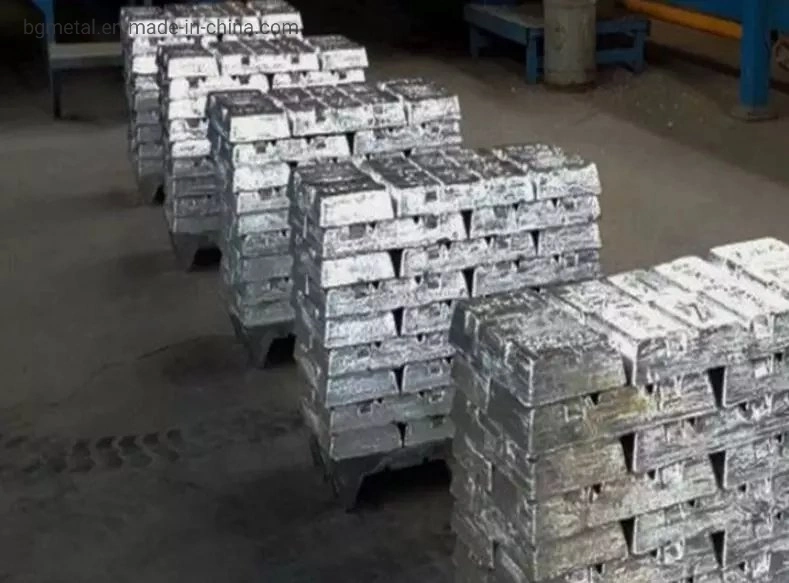 Fabricantes suministro de lingotes Metal fundición a presión lingotes de zinc fundición a presión aleación de zinc