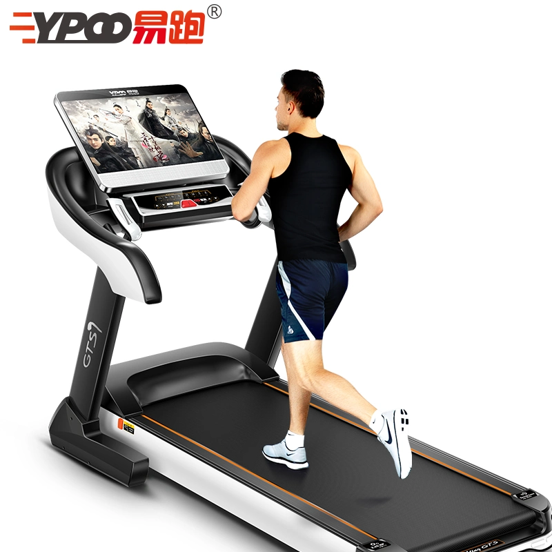 Ypoo comercial semi caminadora Gimnasio 2,5 CV del motor de la cinta de correr