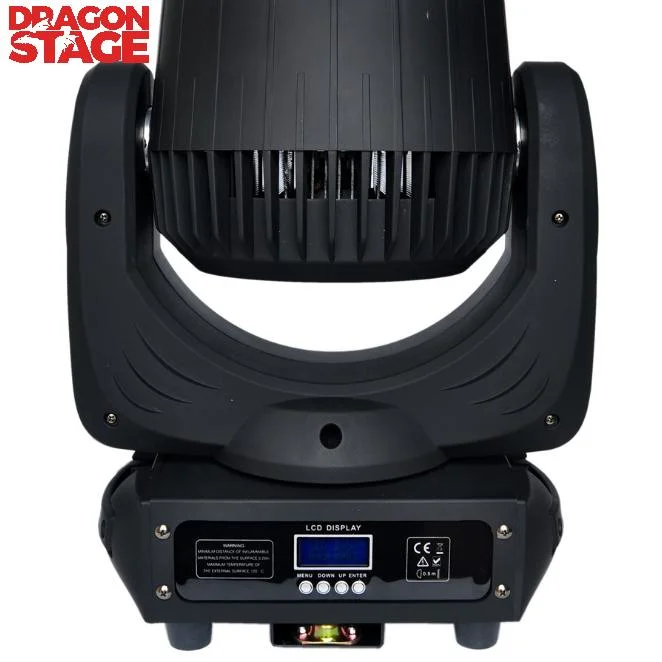 Dragonstage 19pcs 15W Zoom LED Moving Head Light DJ équipement