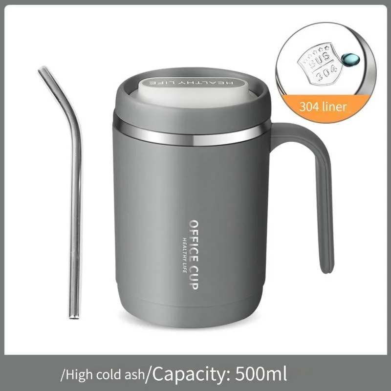 Hot Selling Stainless Steel Thermal Double Layer 500ml Mug Cup