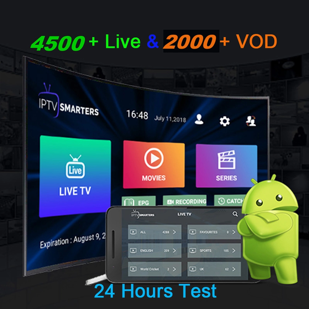 Kostenloser Test mit IPTV-Abonnement Android IPTV Reseller Panel Deutschland USA Spanien Israel Italien Kanada