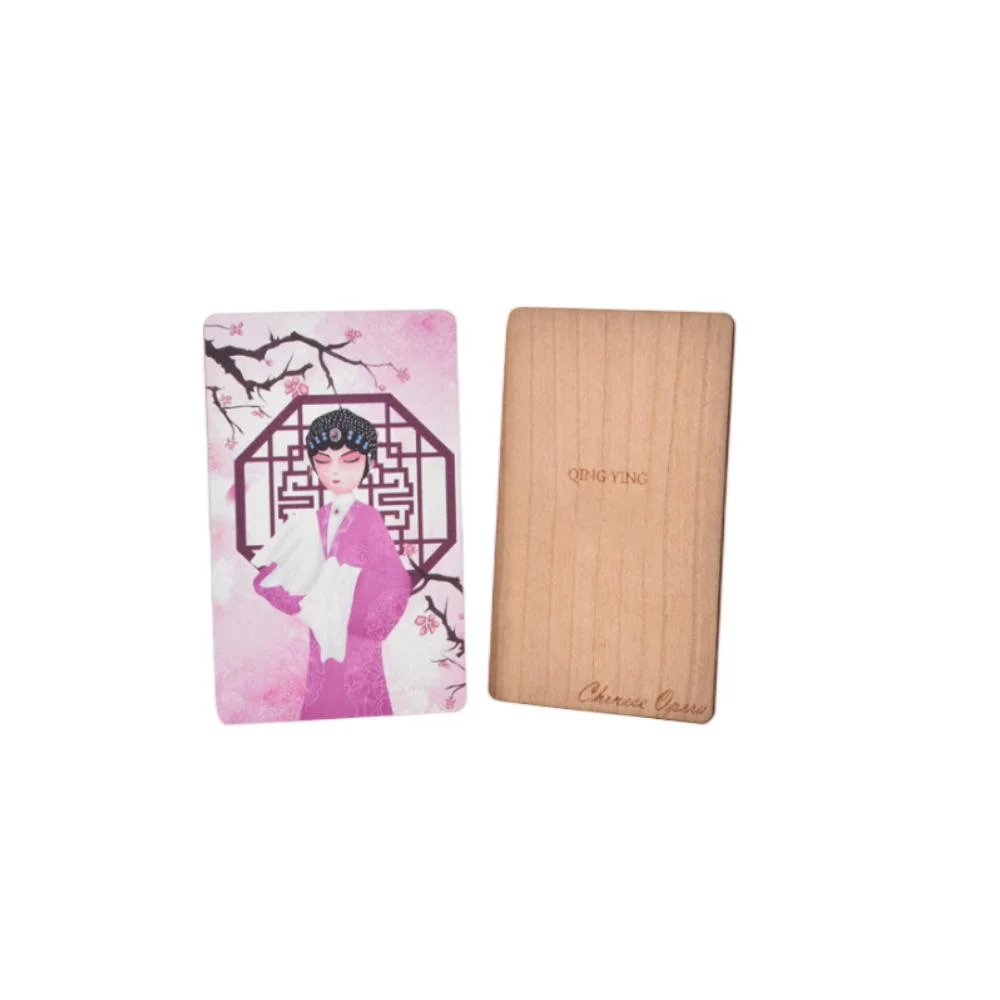 precio de fábrica de madera de NFC personalizado de madera de bambú RFID tarjeta IC Tarjetas de acceso