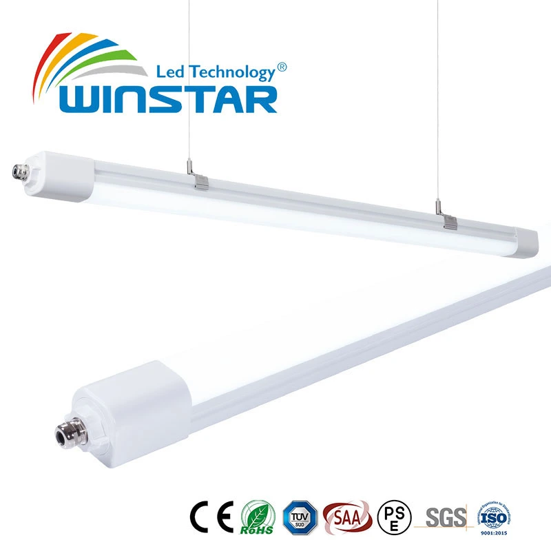 Dali Dimmable Industrial LED Tri Proof Light IP65 150LMW 170LMW 5years Warranty Ce RoHS Approved