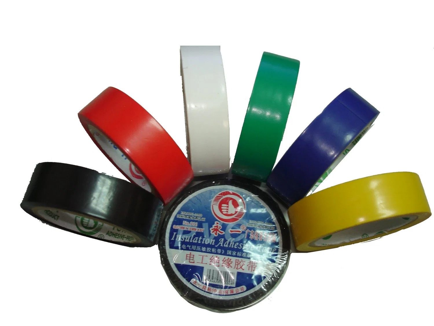 PVC Electric Insulation Tape Flame Retardant Tape High Voltage Vinyl Tape