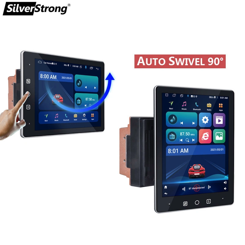 Автомобильный автомобильный радиоприемник Silverstrong 2 DIN с подключением к мобильному телефону Автозвук Мультимедийный видеопроигрыватель Bluetooth WiFi с функцией навигации по GPS-стереосистеме