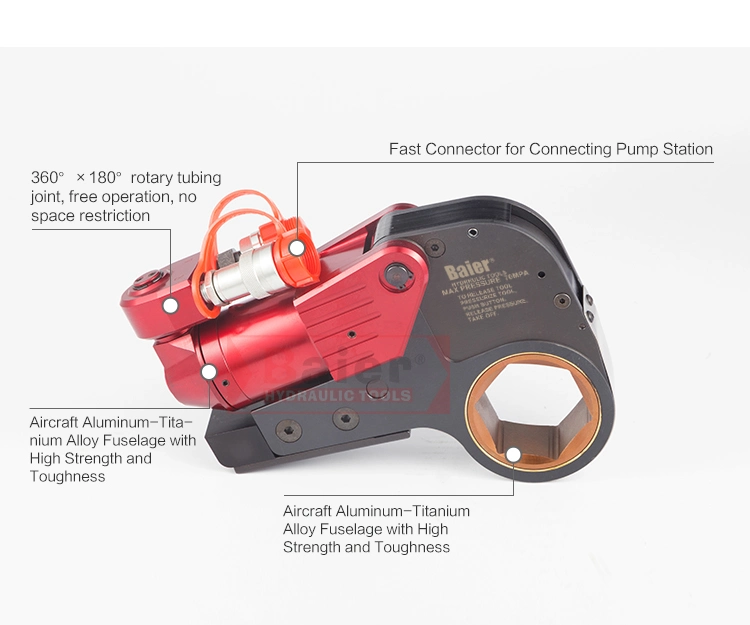 China Professional Hexagon Hydraulic Tool Hydraulic Torque Wrenches Rtb