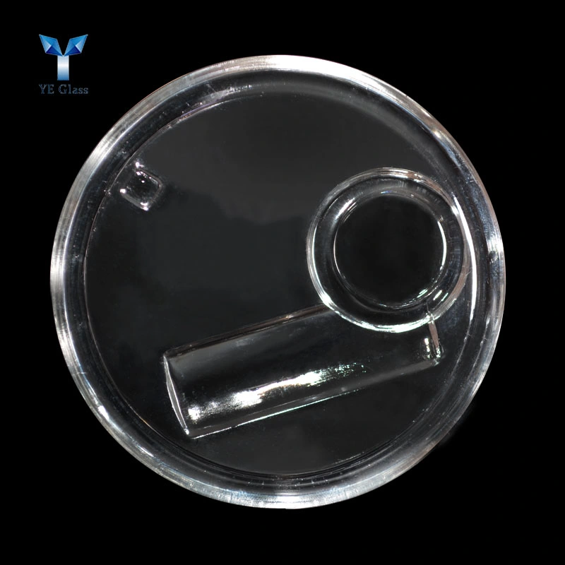 Round Clear Pressed Glass Lens for Stage Light Cover