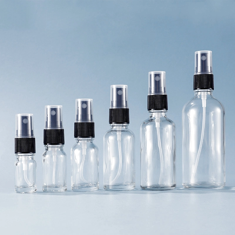 Wholesale/Supplier 30ml 50ml 100ml Medical or Cosmetic Amber Glass Spray Bottle