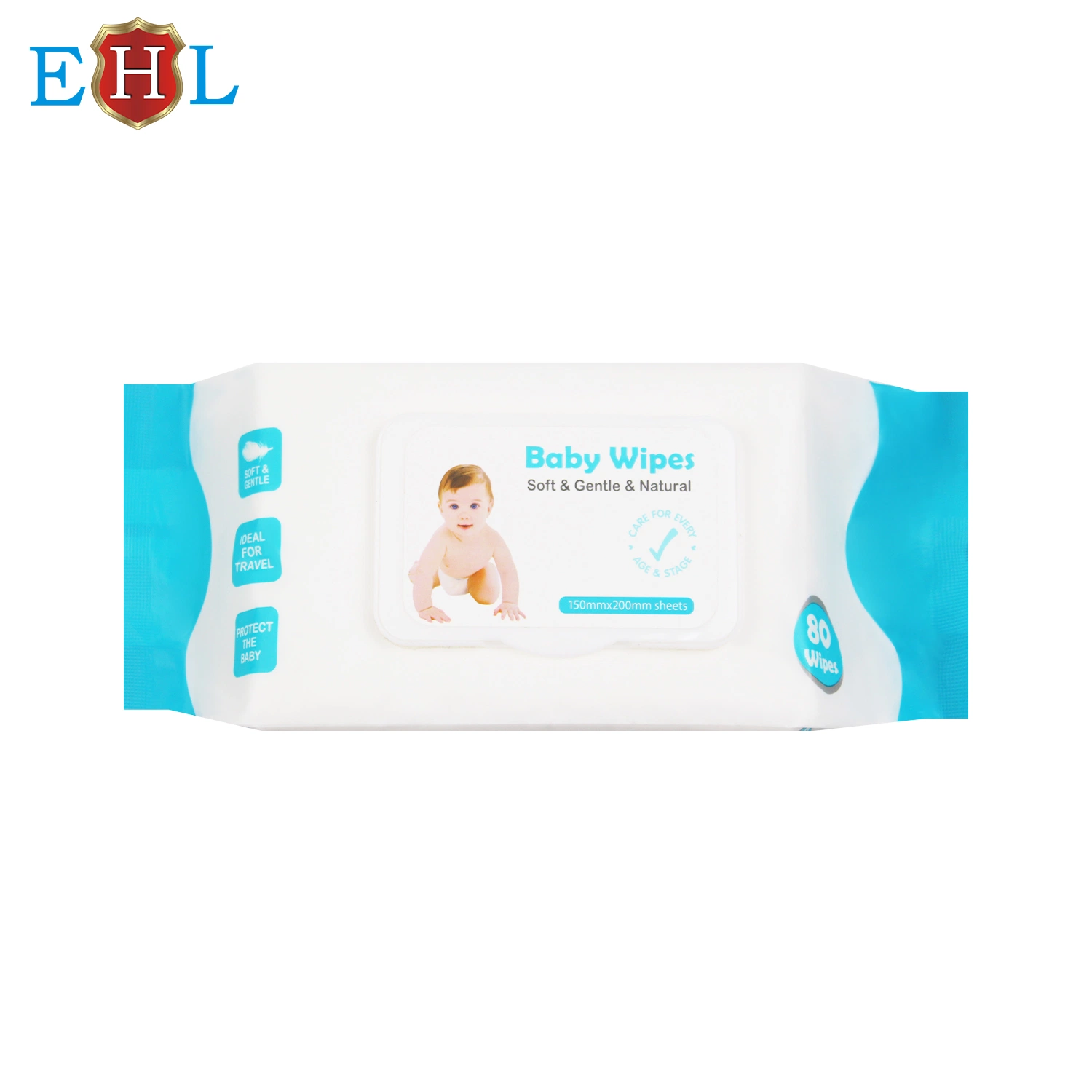 Minimun Order Plant Based Aloe Vera Sensitive Baby's Wet Wipes