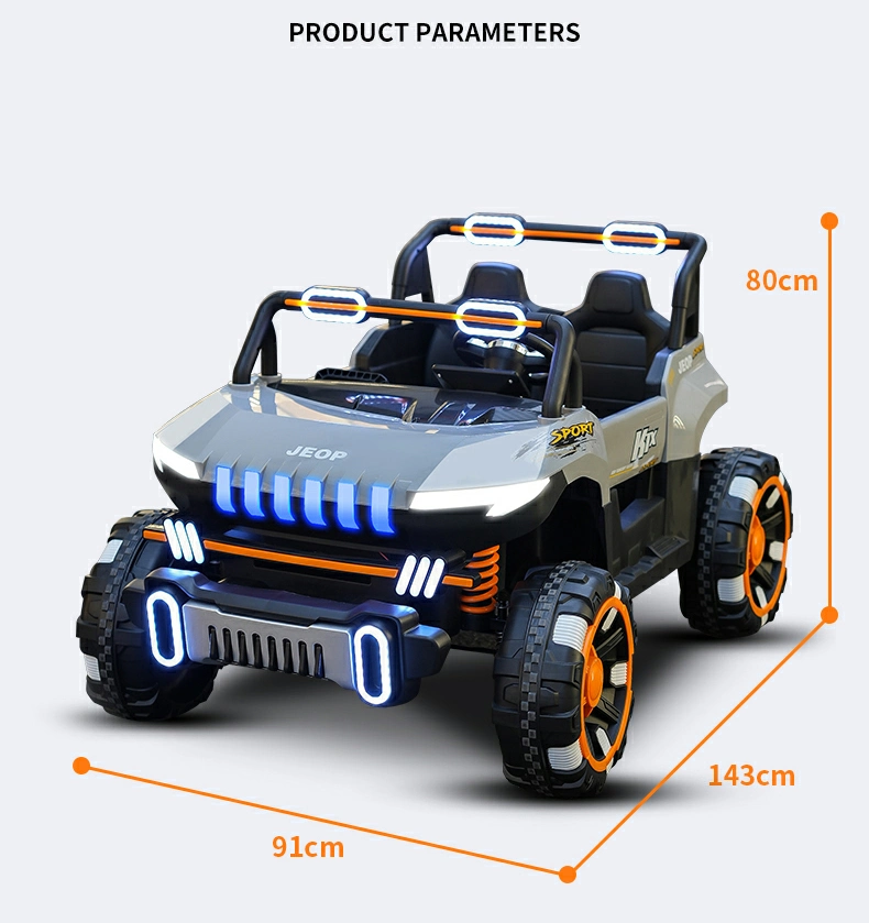 12V Battery Car for Kids with Remote Control LED Ride on Car