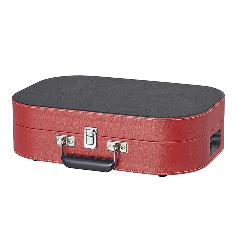 Vinyl Records Album Players Portable Suitcase Design Phono Switch Turntable Player