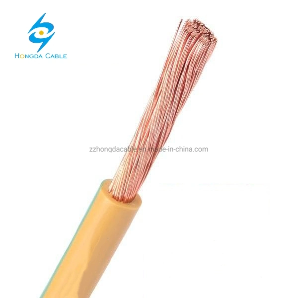 Sólidas flexibles de PVC Aluminio Cobre trenzado El cable eléctrico