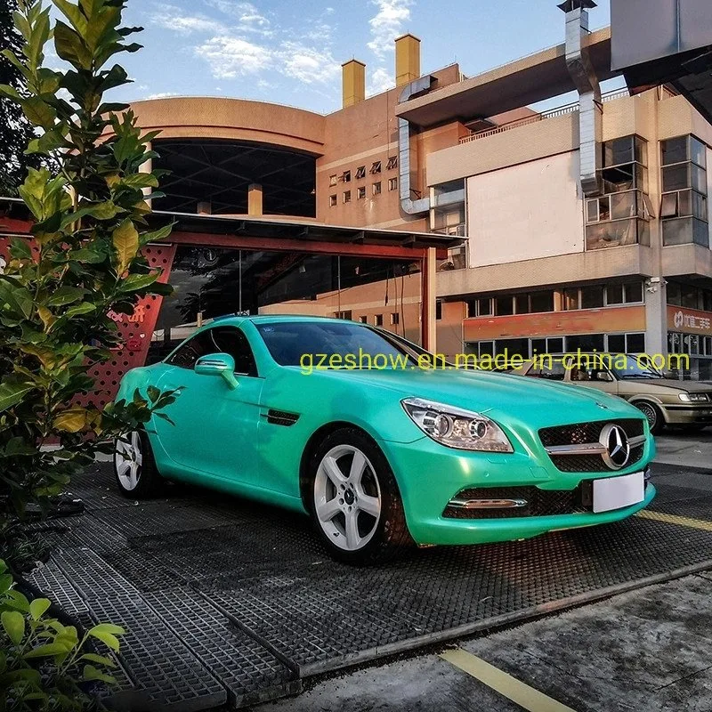 Metallic Turquoise Green Car Wrapping Sticker