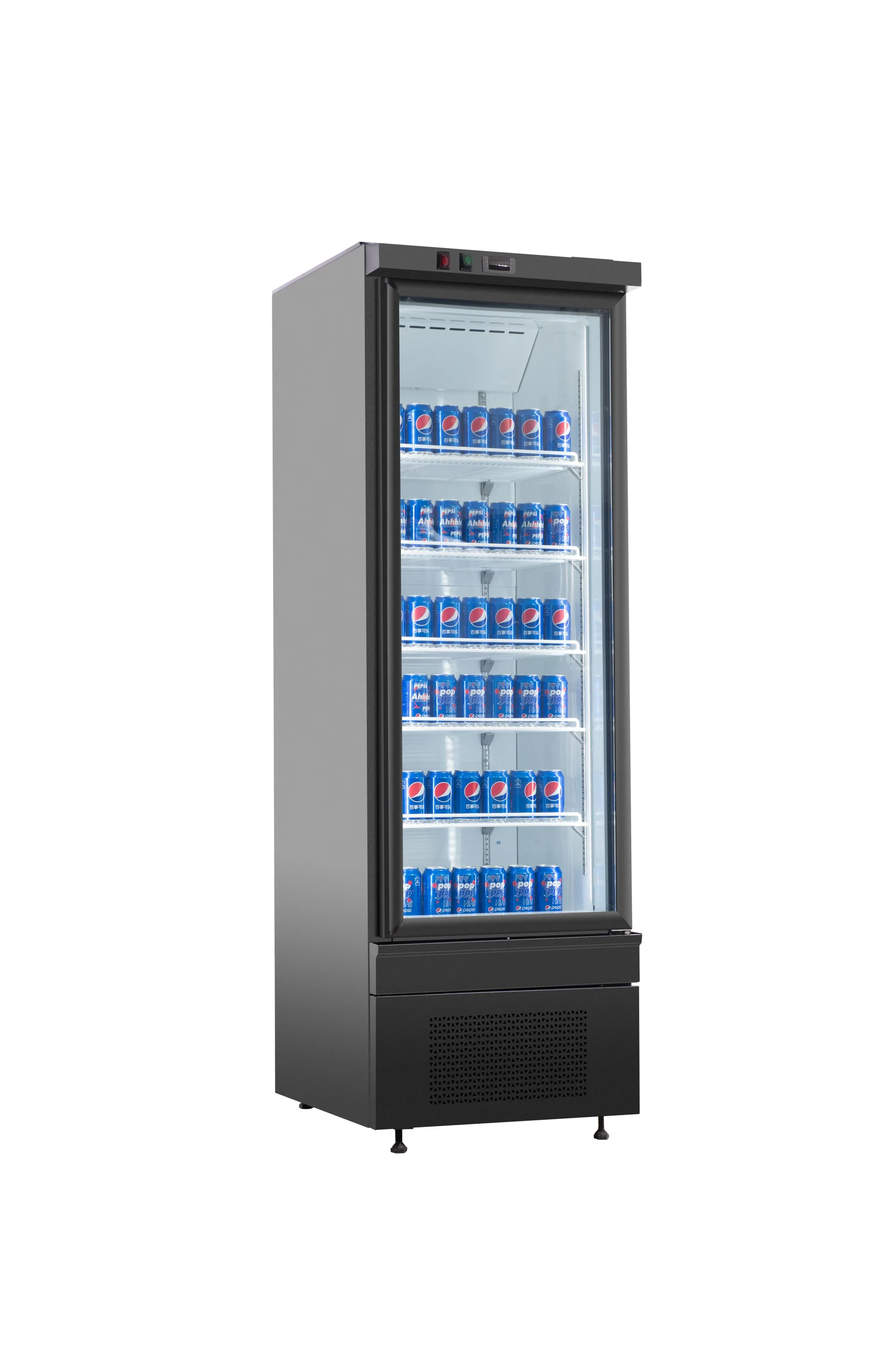 Vertikale Display Kühler Getränkemenlagerung Kühlschrank Wein Kalt Showcase Kühlschrank