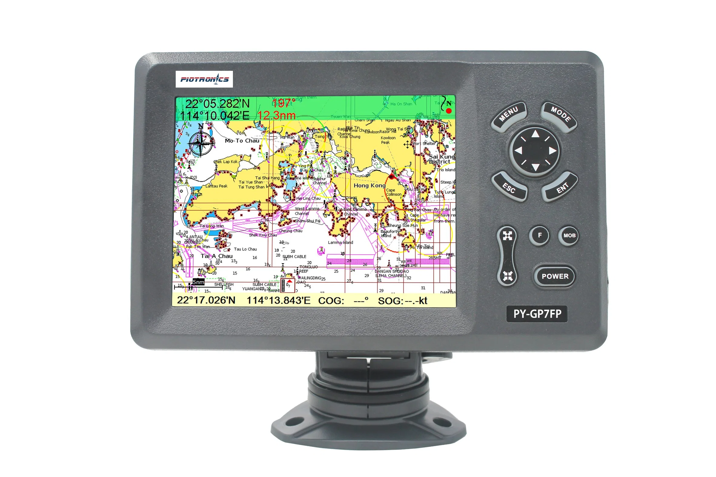 Chartplotter GPS 7 pulgadas/Fish Finder