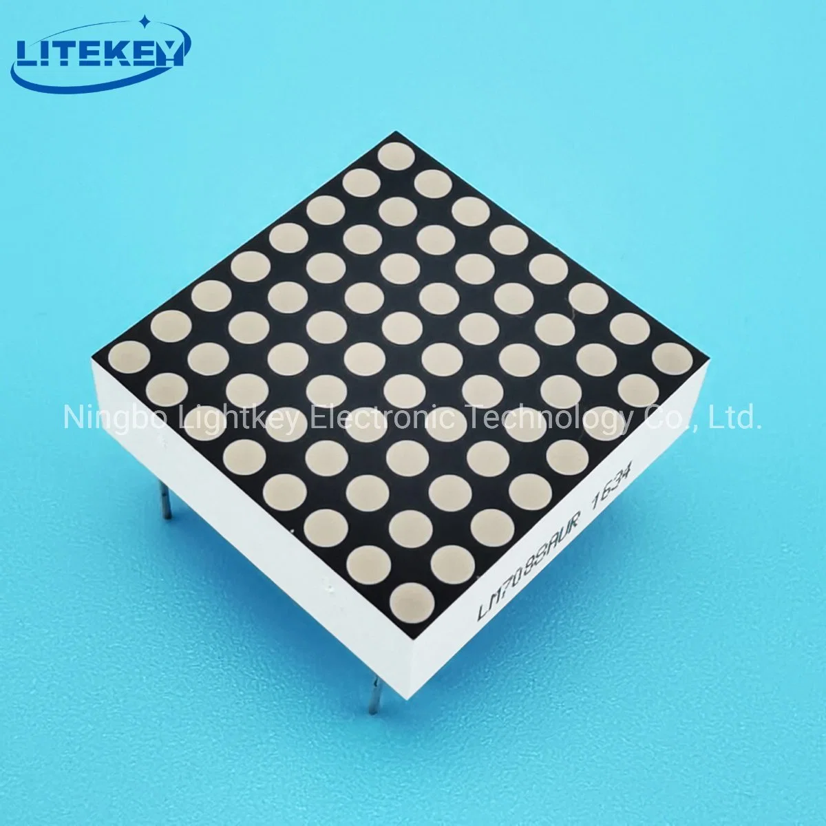 Expert Manufacturer of Custom 0.7 Inch 8X8 LED DOT Matrix with Position Pins