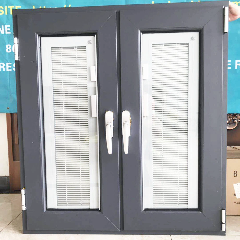 Foshan Aluminum Glass Window Manufacturers Wholesale Price New Design Hurricane Impact Thermal Break Aluminium Double Glazed Casement Windows and Doors