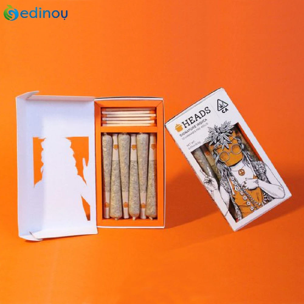 OEM / ODM paquet de cigarette électronique jetable Paper Box 4. Paquet cadeau personnalisé boîte carton jetable Boîte à cigares en usine de gros