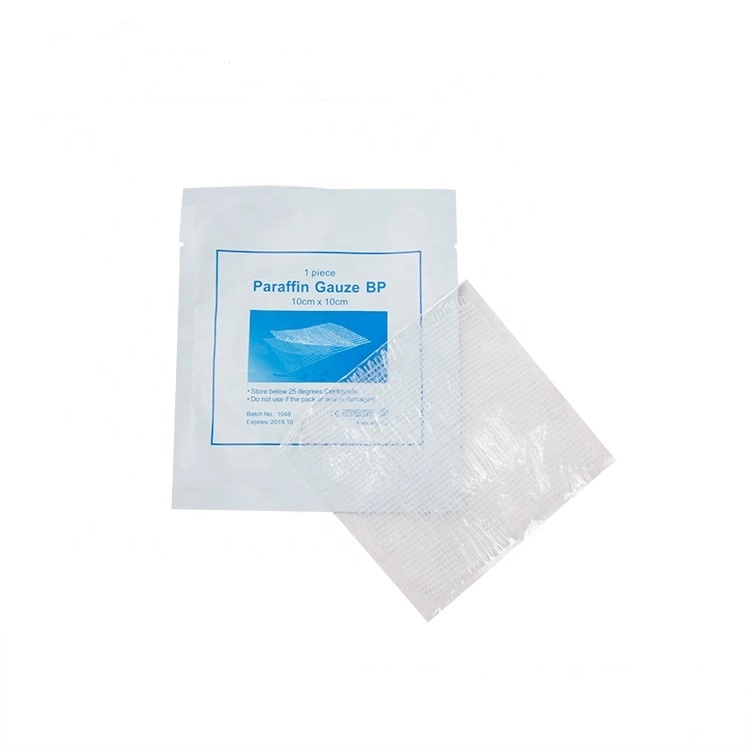 Disposable Medical Dressing Sterile Paraffin Gauze for Burns, Ulcers, Skin Loss Wounds
