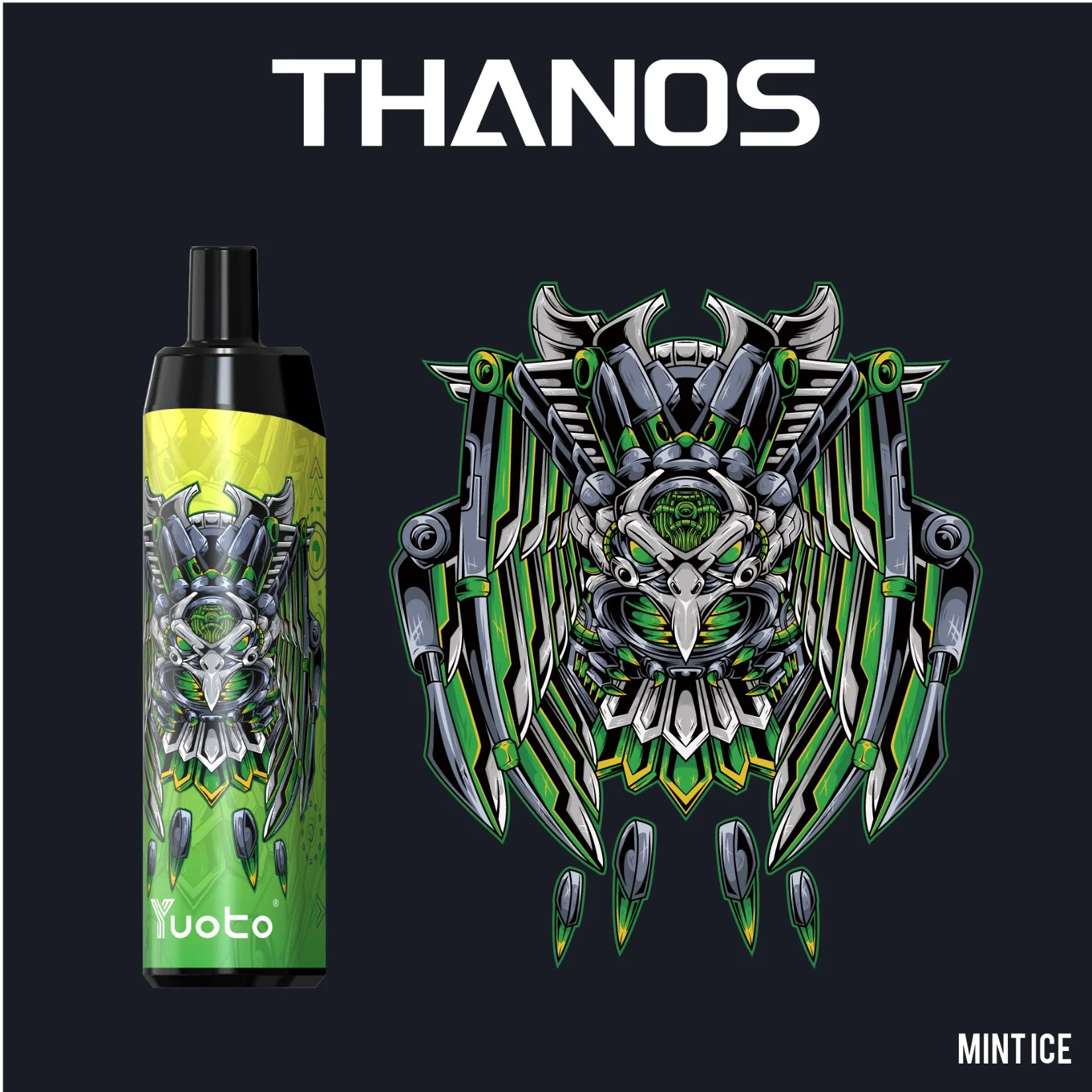 Good Sales in India Yuoto Thanos 5000 Puffs Disposable/Chargeable Vape 14 Ml E-Liquild Rechargeable Wholesale/Supplier Device