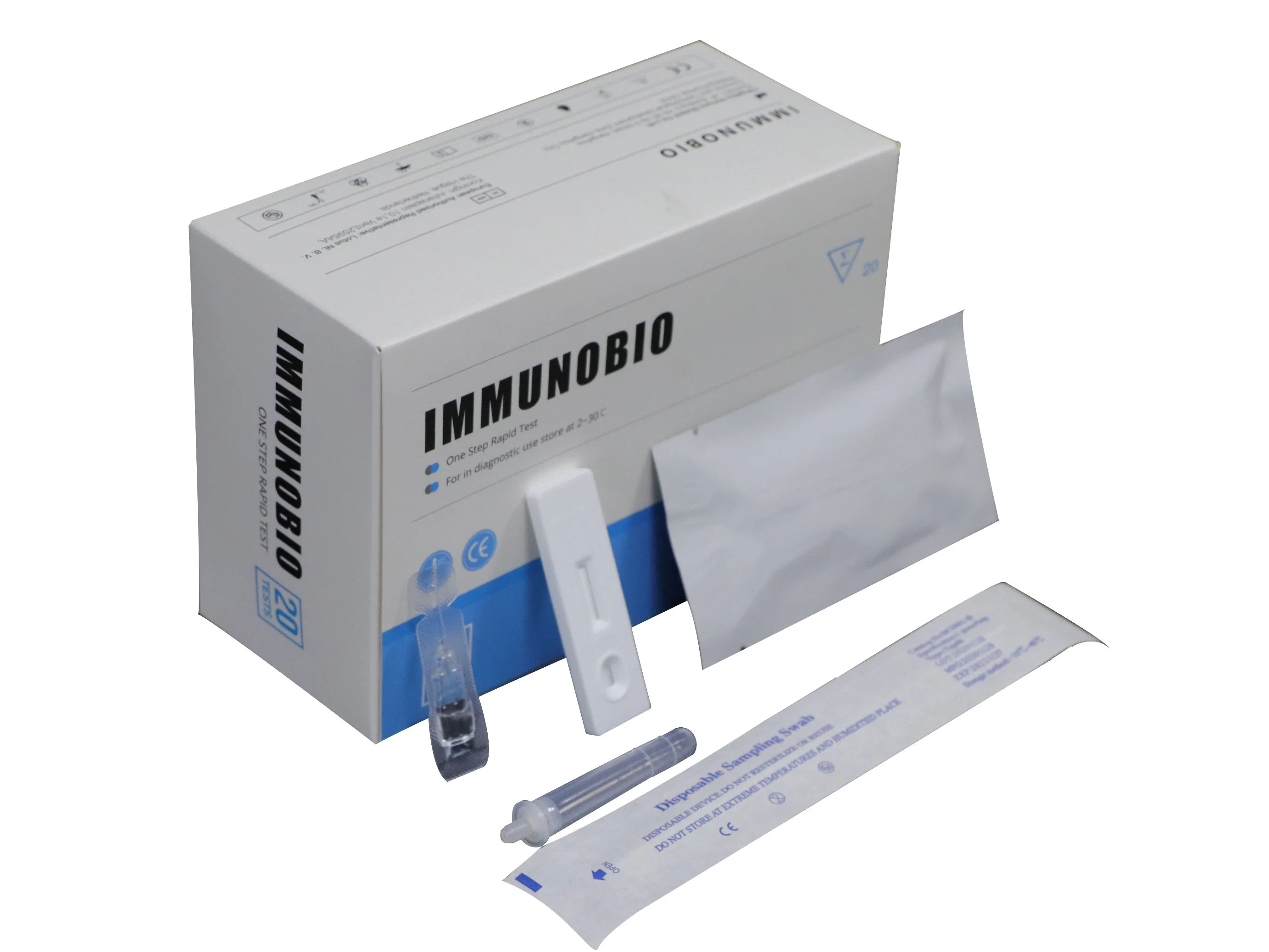 Antigen Diagnostic Test Kit for 2019 Virus Saliva/Throat/Nasal CE/Pei