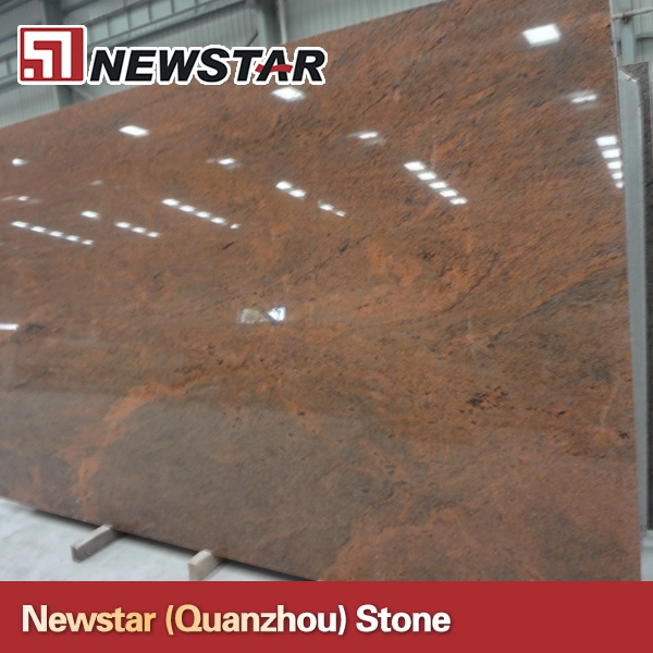 Natural Granite Step Slab ladrillo superficie lisa Interior exterior Suelo Pavimentación Escaleras tráfico de carretera Piedra Granite Rojo Slab