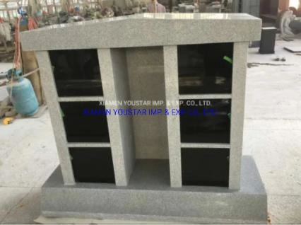 6 Niches Granite Columbarium for Cemetery