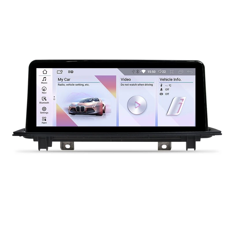 Головное устройство аудиосистемы дисплея системы навигации GPS Android Carplay 4G 8 Core 10.25 видео для BMW F30 серии 3 Nbt Evo F36 2013