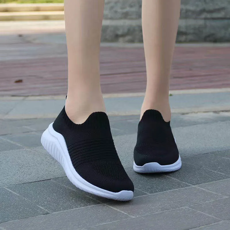 Leisure Weave Woman Sport Shoes