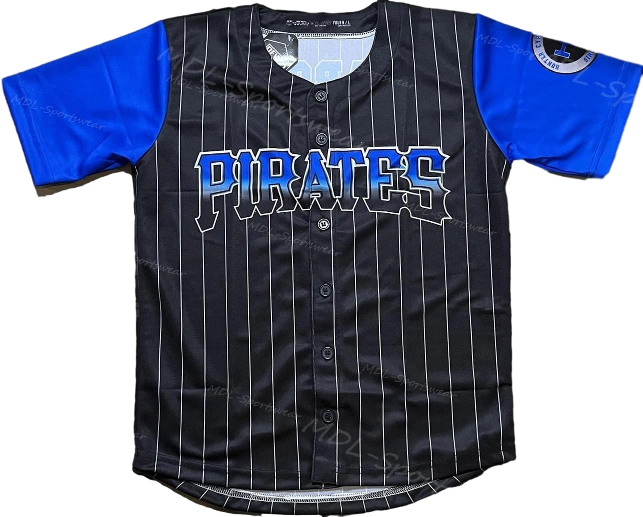 Maillots de baseball sublimés en gros 100 % polyester pour homme