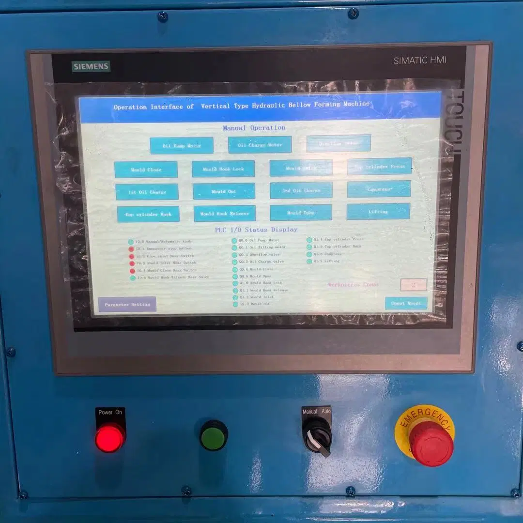 Hydraulische Multi Pitch Metall Balg Herstellung Maschine für die Herstellung von Balgen Für Messgeräte