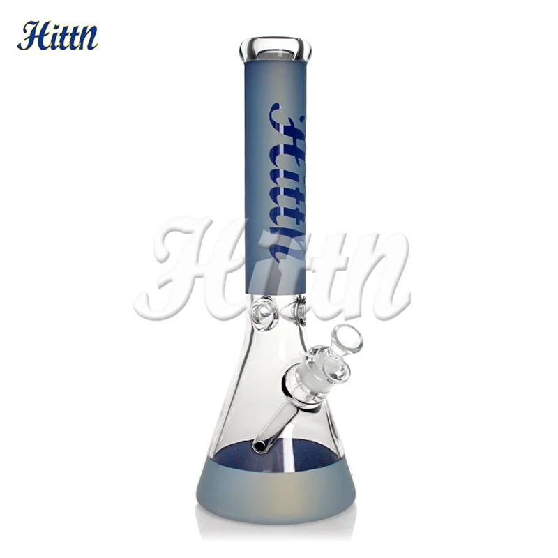 Hittn 16 pouces Neon vert/rouge/vert/bleu Big Beaker brûleur à huile Shisha Tuyau d'eau pour fumeurs en verre de narguah