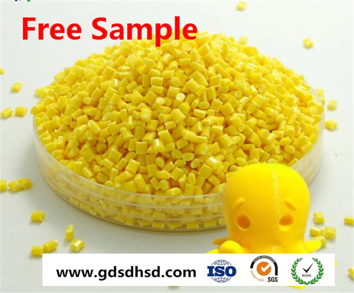 ABS Citrus Yellow Masterbatch Colorant 3D Printing Injection Molding
