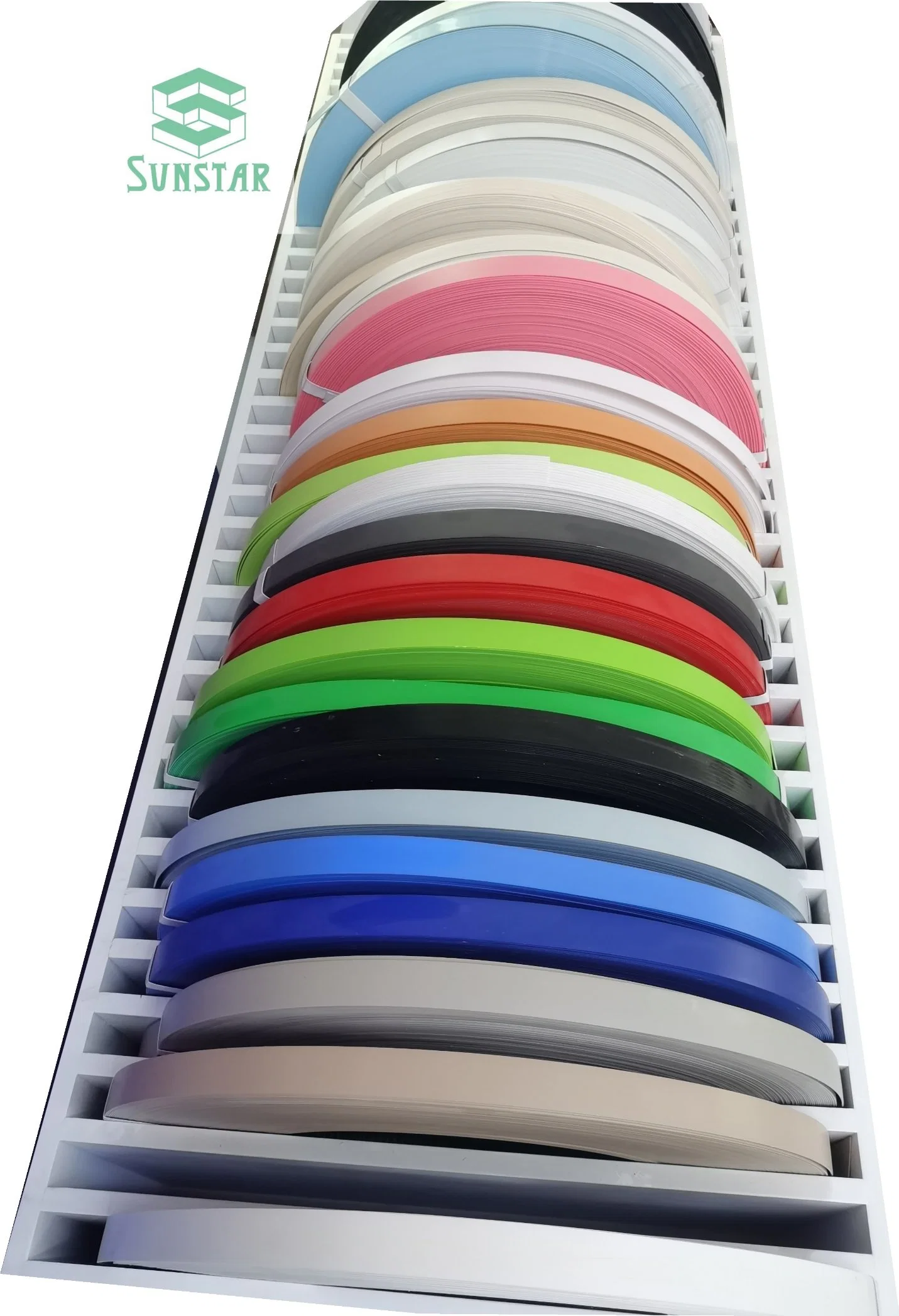 Plastic PVC Edge Banding Tape for Furniture/MDF/Particle Board/Plywood/Cover Edge