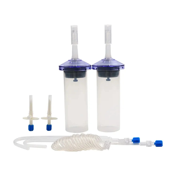 Hot Sell CT MRI DSA Scan Quick Fill Straw Tube, Scanner X-ray Contrast Media J Straw für Hochdruck-Spritze Quick Fill Tube