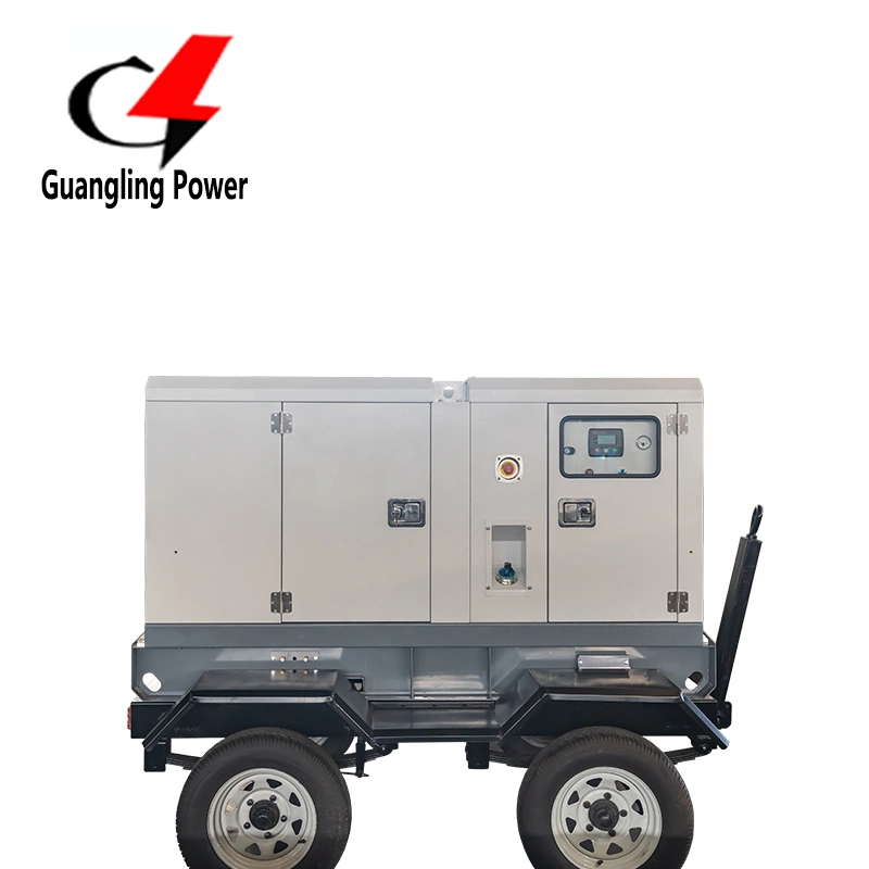 160kW 200kVA Mobile Elektro-Ladegerät Power Trailer für Diesel montiert Generatorpreis