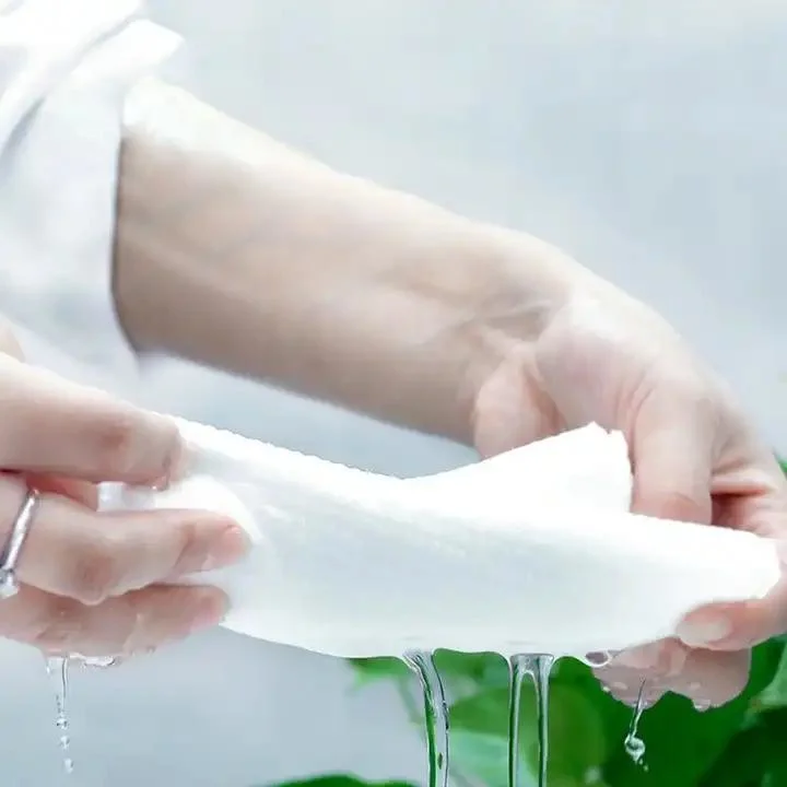 Factory Wholesale/Supplier Cotton Clean Nonwoven Wet and Dry Wipes Disposable Wash Cloth