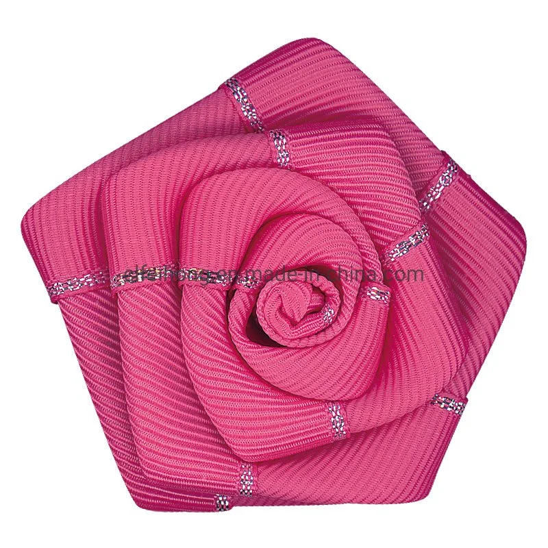Grosgrain Metallic Gold/ Silver Edge Bow Ruban Rose d'artisanat pour l'emballage Décoration rose Blanc Violet Couleur de la marine